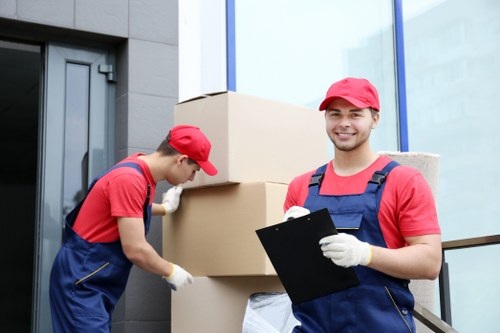 Professional packing supplies and organised moving boxes for a Streatham home