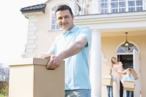Loading furniture for a Streatham house or flat move