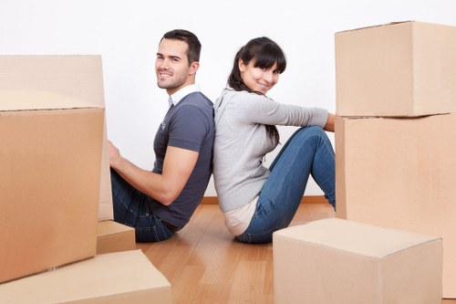 Commercial and household moving van service in Streatham