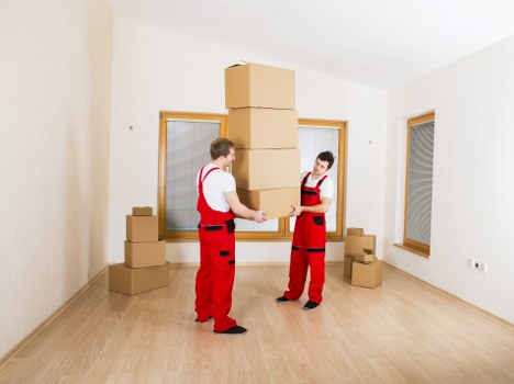 Local removals van loading belongings for a Streatham move